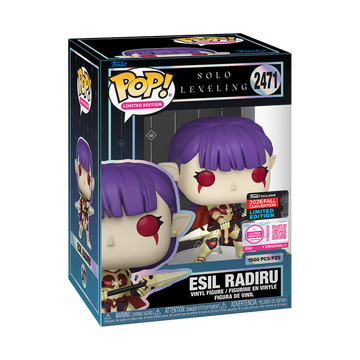 NYCC 2026 FUNKO POP! SOLO LEVELING ESIL RADIRU UNMASKED