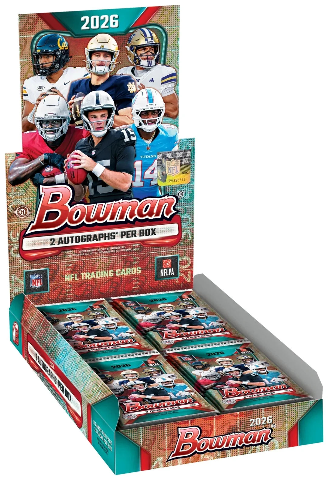 2026 Topps Bowman Football Hobby Box