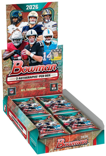 2026 Topps Bowman Football Hobby Box